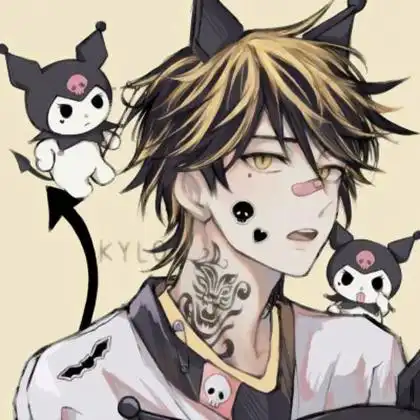 小众头像男生手绘动漫超酷高清图片