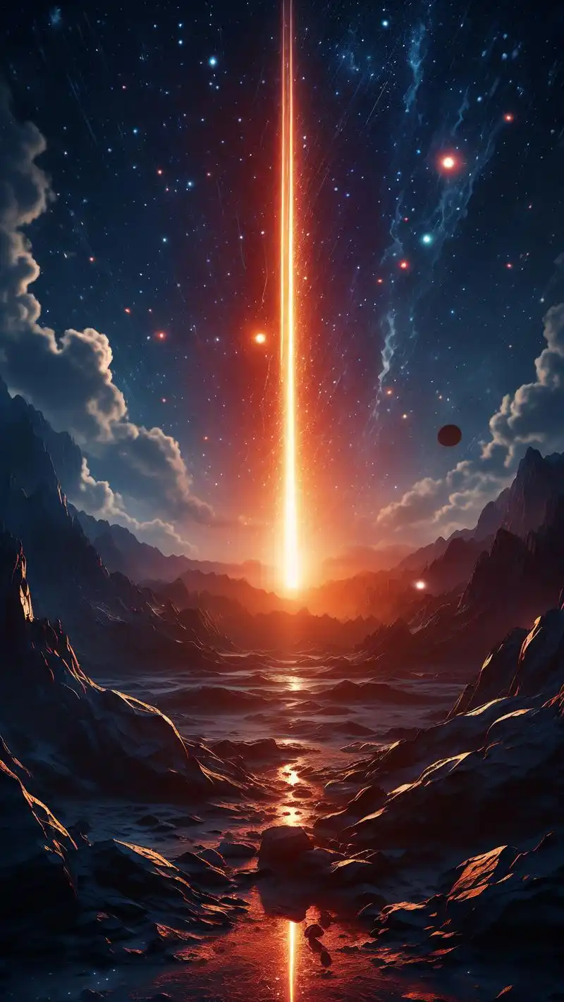 90 探索浩瀚宇宙的奥秘,就从换上这些绝美的星空背景壁纸开始吧!