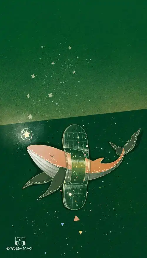 绿色梦幻清新手机壁纸