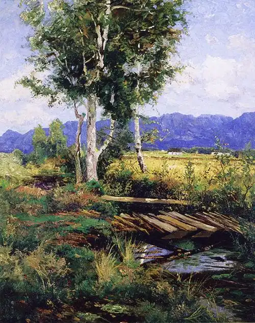 美国油画风景大师作品