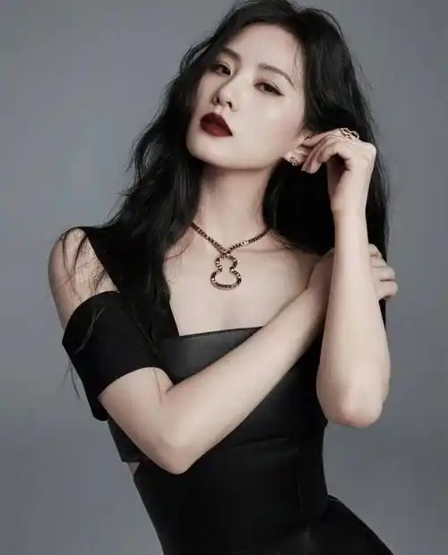 刘诗诗戛纳晚宴来了!黑色长裙时尚又优雅,真是从小就美啊!