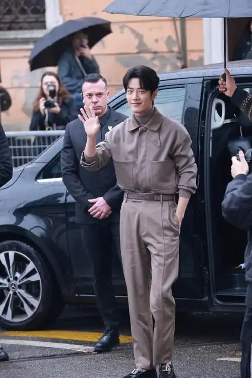 肖战米兰看秀外网生图##肖战米兰看秀登世趋第一