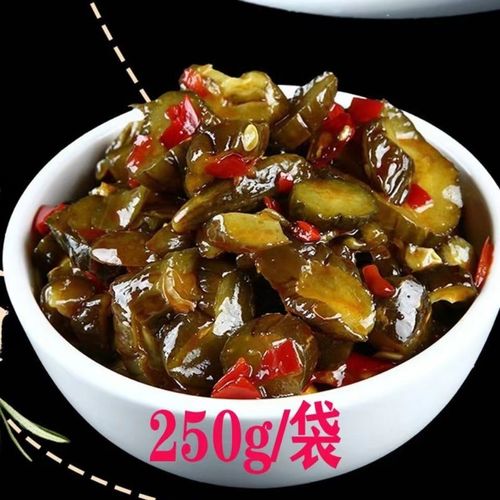 香甜脆瓜蜜汁脆黄瓜香辣酱黄瓜腌菜开胃即食下饭菜酱菜咸菜批发
