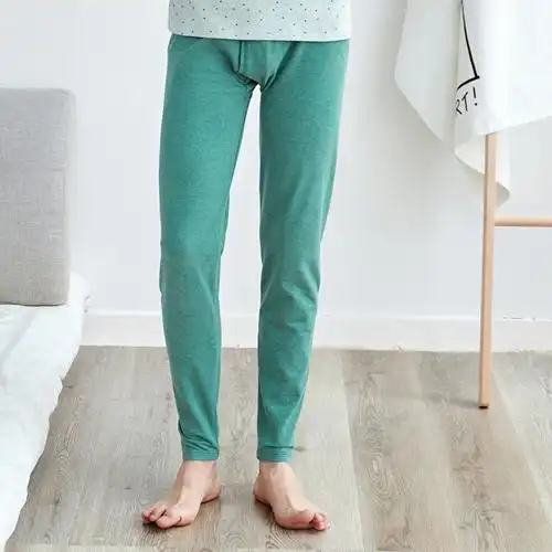 男童秋裤内穿薄莱卡棉儿童线裤保暖裤德绒中大童男孩打底裤单裤