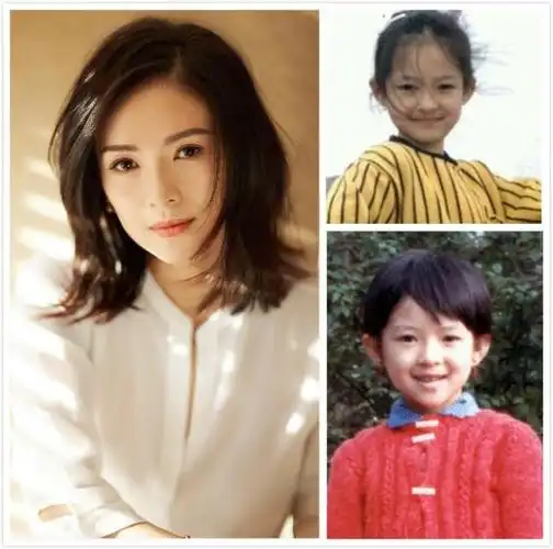 明星童年照大集合,杨幂热巴从小美到大,蔡徐坤朱正廷吃可爱长大