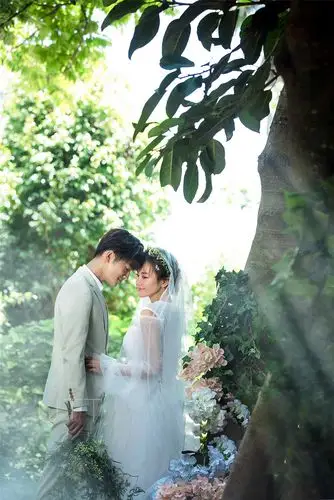 2020ins森系婚纱照|春天的小情调