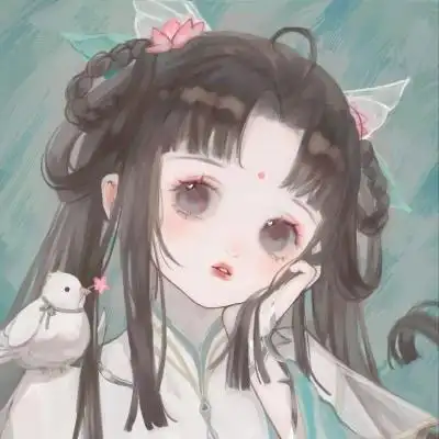 动漫古风头像女清新高清清新淡雅简单的古风头像图片