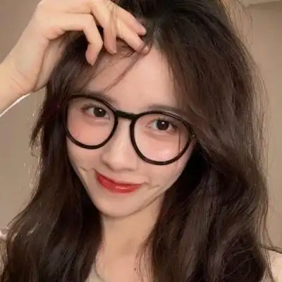 优质女生眼镜妹子头像