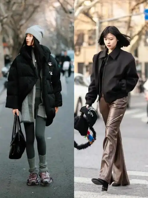 看时尚街拍总结了4个穿衣思路新年照着穿美得大方又高级