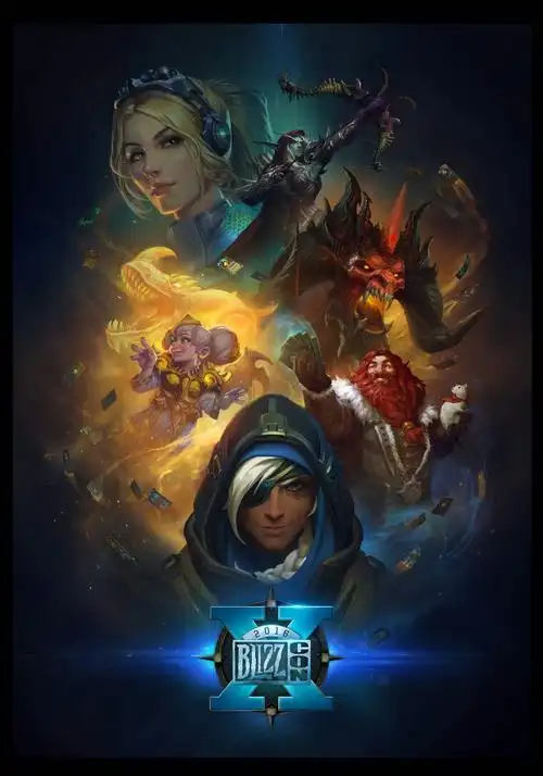 求 这张暴雪嘉年华的超清壁纸!