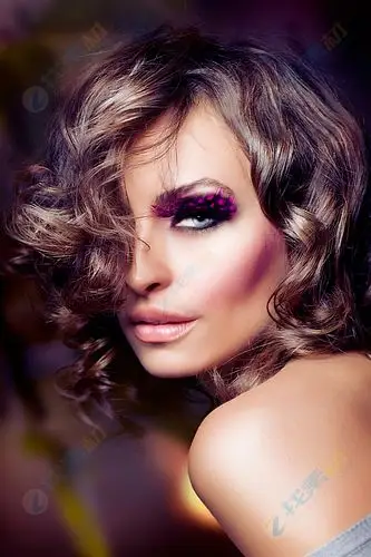 时尚女郎头像高清图片下载-找素材