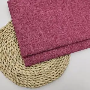 22l加厚纯色沙发布料面料粗亚麻棉麻帆布老粗布硬包麻布布头清仓