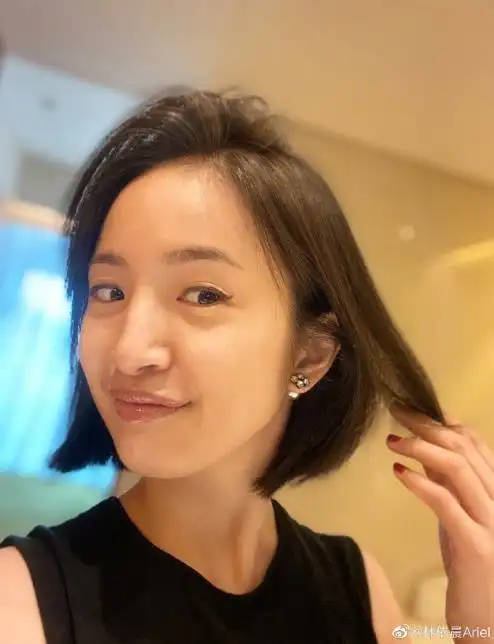 林依晨近照图片|林依晨短发图片造型:摇身变邻家妹