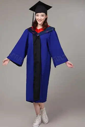 硕士服毕业礼服文科垂布学士服学士帽学生装硕士帽学位服文理工科