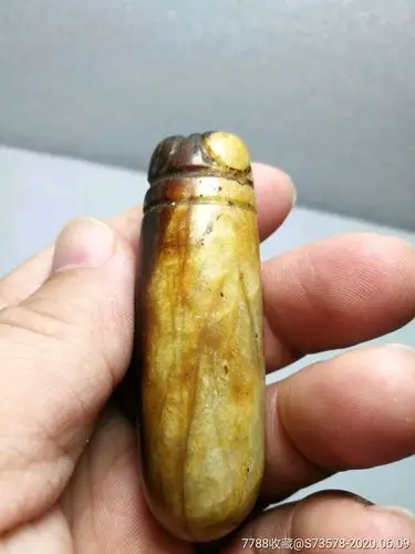 红山文化老玉蝉