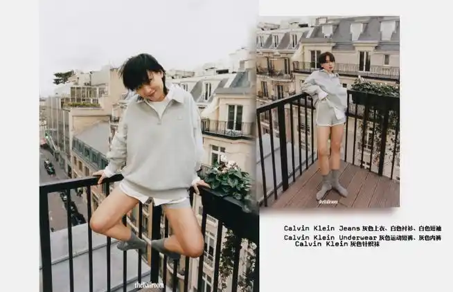 theballroom明星时装周##周笔畅在巴黎街头躺平了##周笔畅巴黎笔