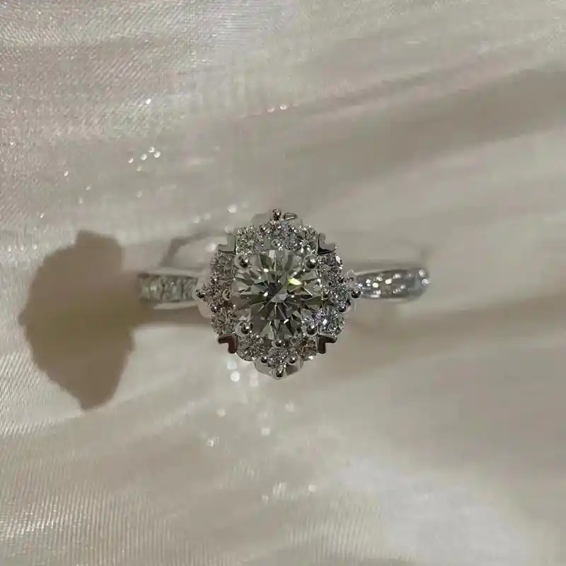 周大福灿若星辰.#求婚钻石戒指款式推荐 你与星辰皆璀璨78设 - 抖音