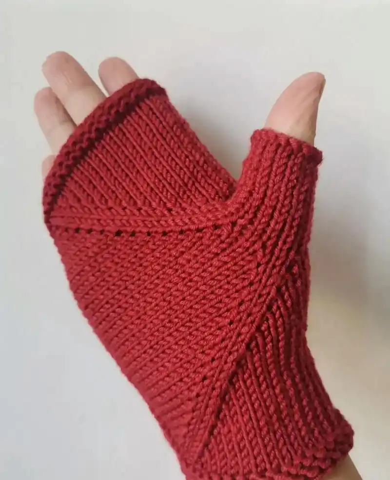 手套编织—很简单.#毛线编织教程 #爱生活爱编织 家有零线, - 抖音