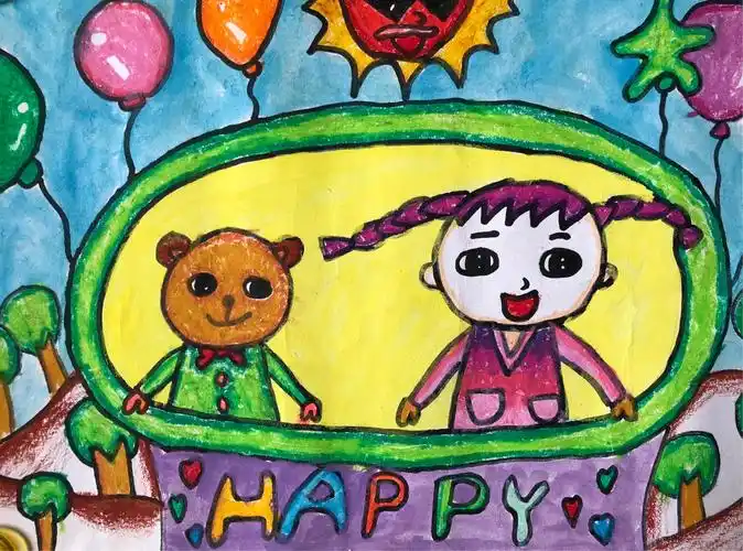 炫彩童年系列绘画比赛获奖作品展