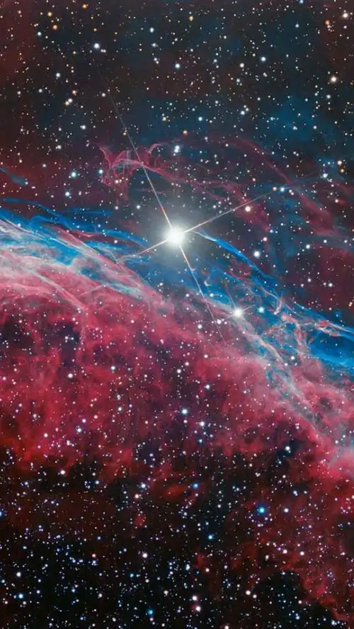 2021-09-08 16:11:06唯美星空高清手机壁纸 640x1136背景浅笑墨殇同采