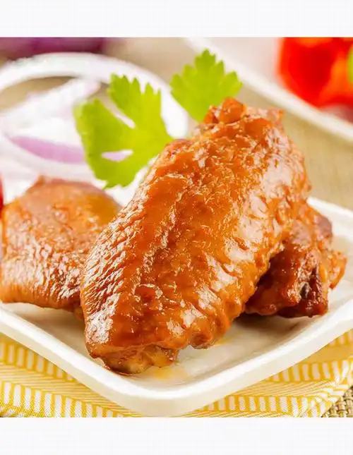 奥尔良香烤翅中冷冻半成品油炸烧烤鸡翅膀奶茶店外卖小吃食材