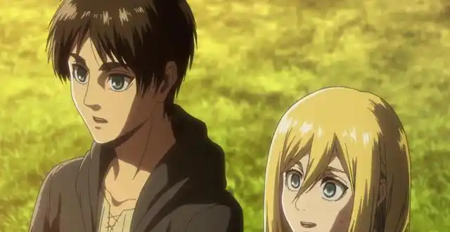 进击的巨人艾伦和希斯特利亚宛如亲姐弟眼睛相似还有共同语言