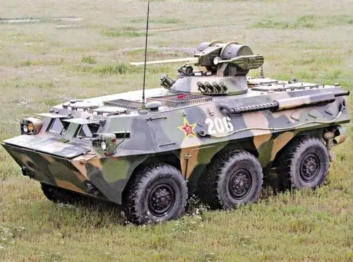 zsl-92装甲输送车(研制工程代号"wz551")也称为"92式装甲运兵车",是