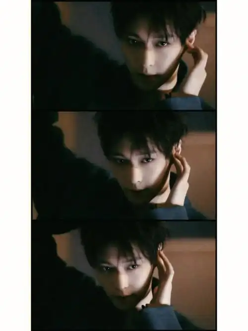 张艺兴超有feel的三屏壁纸