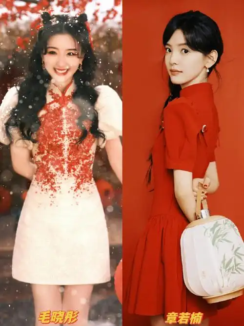 让人眼花缭乱:热巴的红石榴维族少女像花儿般娇艳;刘诗诗,刘涛,关晓彤