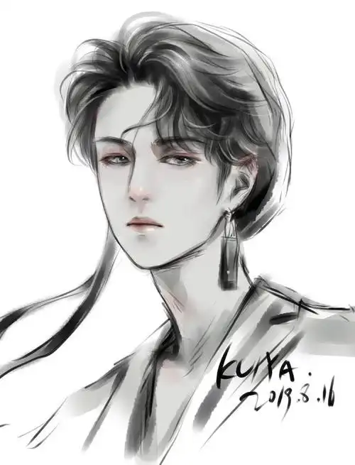 王一博动漫脸简直a爆了,还在等什么,快进来收图吧