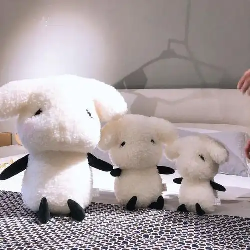 易烊千玺同款抱枕一只羊手绘风易只羊偶像毛绒玩偶公仔礼物65厘米