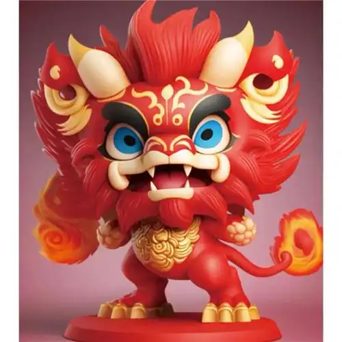 又凶又萌中国神兽头像图片