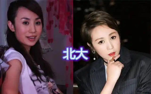 光是很有才华,这颜值也是很高的,也是当时的校花,看到这个长发的照片