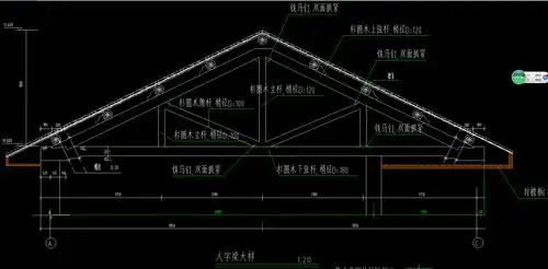 木屋架怎么计算以及套定额?