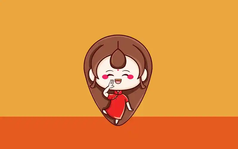 女孩吉祥物ip卡通人物