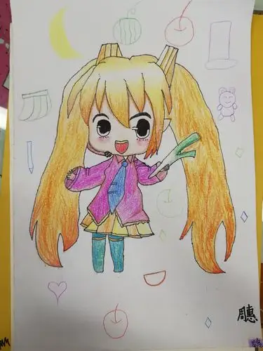 儿童画一二年级作品