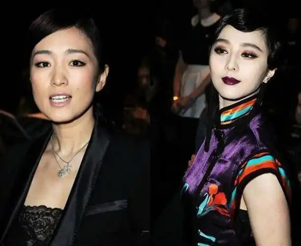 36岁范冰冰和52岁巩俐同框,一个像舞女,一个如闺秀