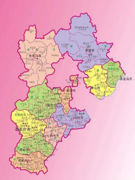 河北省包括哪几个地区?河北省行政区划