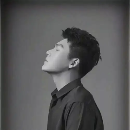 男生侧脸这样留肯定会变帅