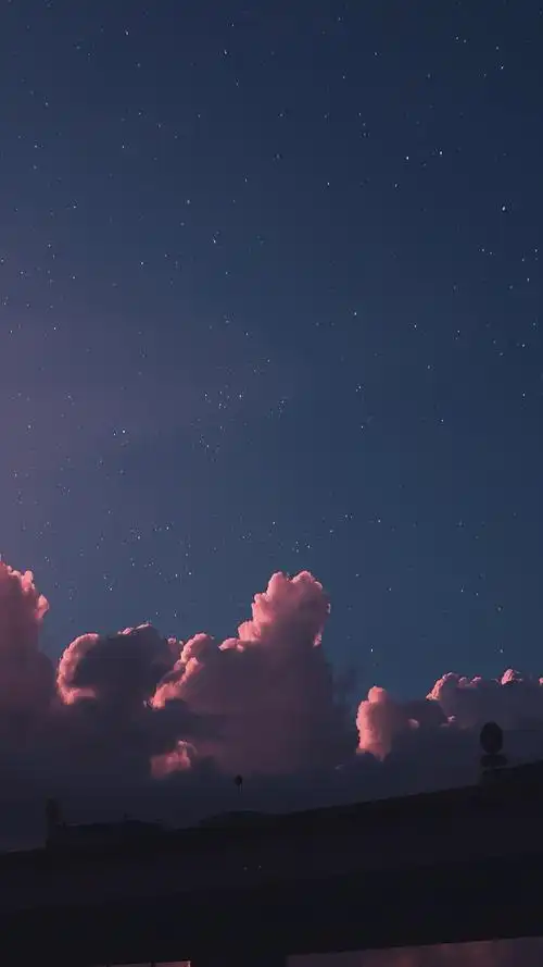 唯美浪漫月色摄影手机壁纸