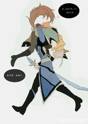 王者荣耀英雄抱cp的方式:百里守约齁甜,但全场mvp却是韩信!_李白