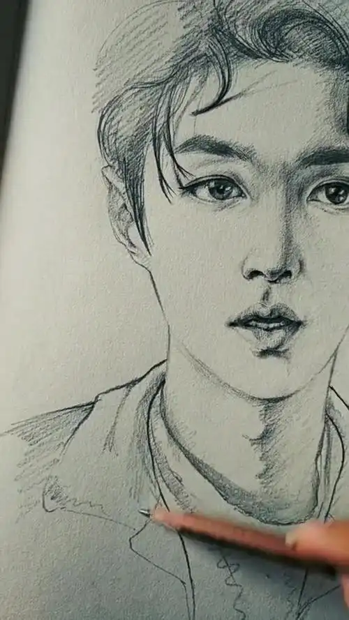 没带水彩之型体练习第二条打卡张艺兴张艺兴张艺兴张艺兴张艺兴手绘