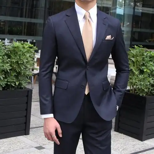 婚礼西装件套潮流英伦伴郎西服休闲西服套装