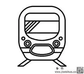 地铁简笔画地铁简笔画儿童画