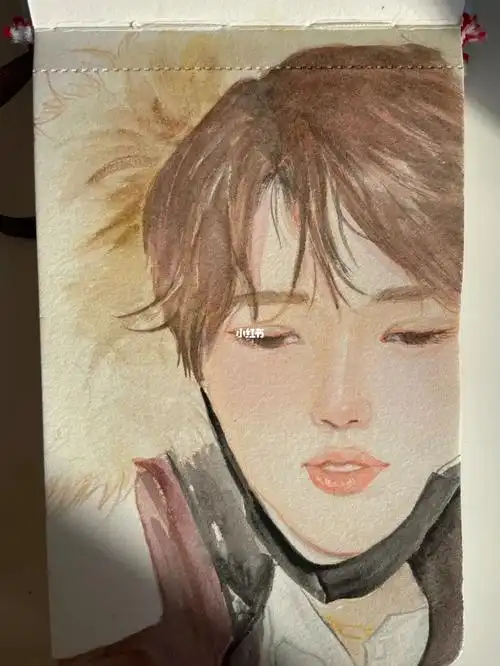 水彩  #水彩人物  #手绘水彩人物  #宋亚轩