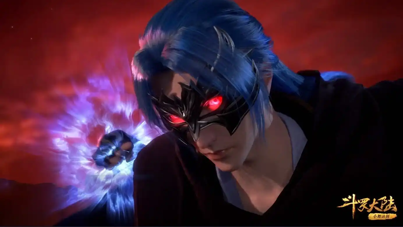 原创斗罗113集:"杀神唐三"提前解锁,紫瞳变血瞳,登场就玩昊天锤