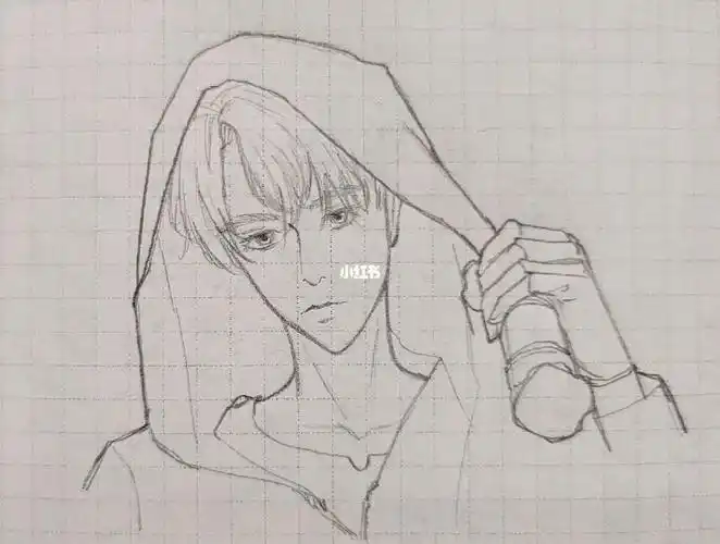 是照着肖宇梁的小哥画的铅笔画#肖宇梁  #肖宇梁张起灵