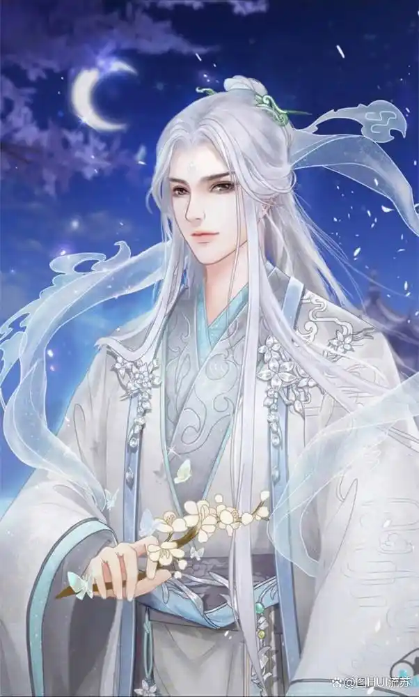 古风美男壁纸 翩翩白衣少年郎