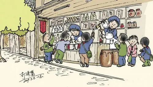 小时候吃零食是"凶残历史剧"