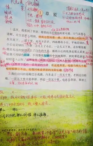 草原课文内容(草原课文内容概括)